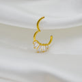 316L Medical Steel Zircon Nasal Septum Nose Stud Nose Ring Closed Earring Bone Nail Ear Ear Bone Pin Puncture